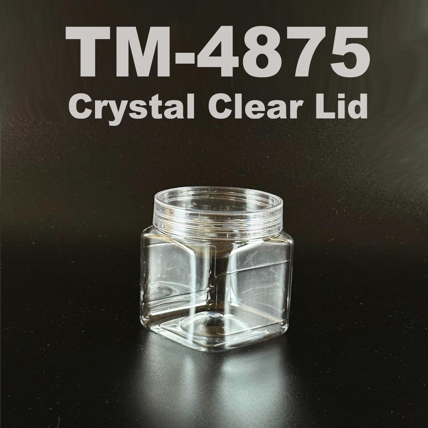 PET BOTTLE 750ml with cyrstal clear lid
